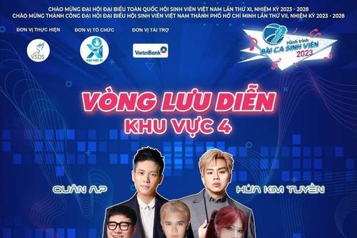 'Hành trình bài ca sinh viên' sẽ đến trường ĐH Sư phạm TP. HCM vào tối 9/11