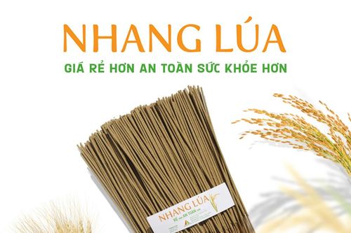 Nhang từ rơm giúp bảo vệ sức khỏe