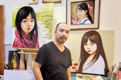 Triển lãm tranh thiện nguyện Những Ánh mắt – EYES của họa sĩ Nguyễn Anh Vũ