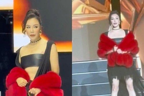 Hồ Quỳnh Hương U50 lần đầu catwalk đã làm vedette, ngang hàng á hậu