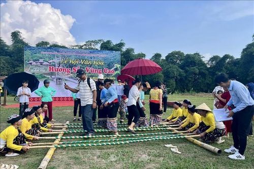 Nhiều hoạt động đặc sắc tại Lễ hội văn hóa 'Hương sắc vùng cao' Thanh Hóa