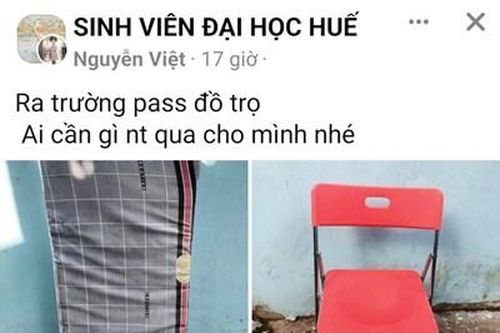 Chợ đồ cũ của sinh viên