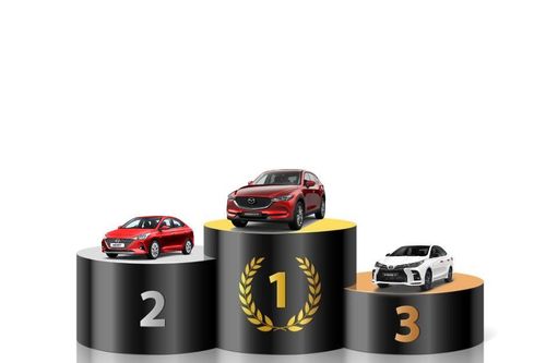 Top 10 xe bán chạy nhất tháng 10/2023