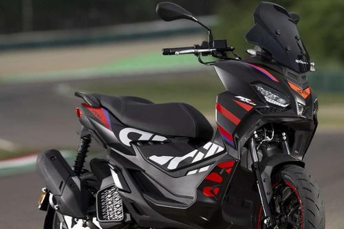 2023 Aprilia SRGT 200 Replica trình làng, đối đầu 'vua tay ga' nhà Honda