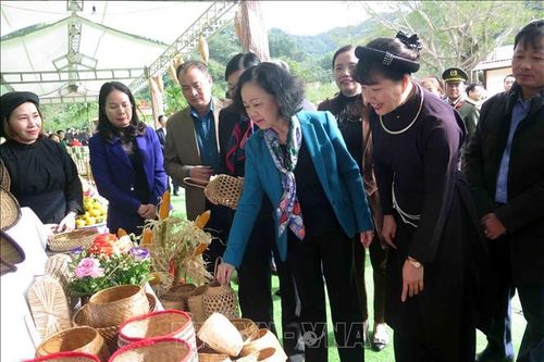 Thường trực Ban Bí thư dự Ngày hội Đại đoàn kết toàn dân tộc tại tỉnh Thái Nguyên
