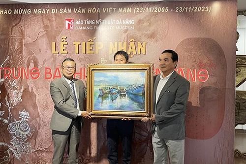 Năm 2023, Bảo tàng Mỹ thuật Đà Nẵng được hiến tặng gần 500 hiện vật