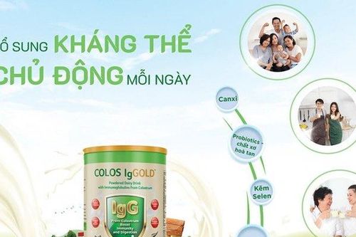 Ra mắt sản phẩm COLOS IgGOLD tại thị trường Việt Nam