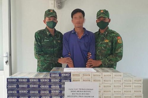 An Giang bắt giữ 2 vụ vận chuyển thuốc lá nhập lậu