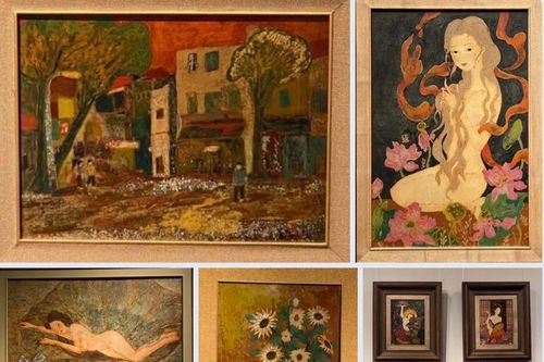 'Duyên khởi' - cuộc chơi đa sắc thái của họa sỹ với sơn mài