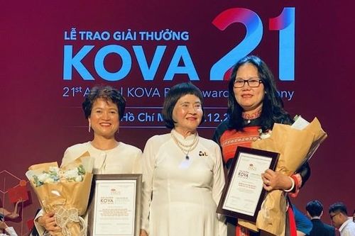 Phó Tổng giám đốc Sao Thái Dương vinh dự nhận Giải thưởng KOVA