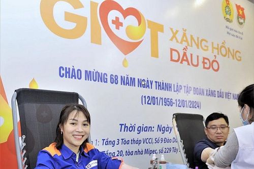 Người lao động Petrolimex tích cực hưởng ứng Chương trình 'Giọt xăng hồng – Giọt dầu đỏ'