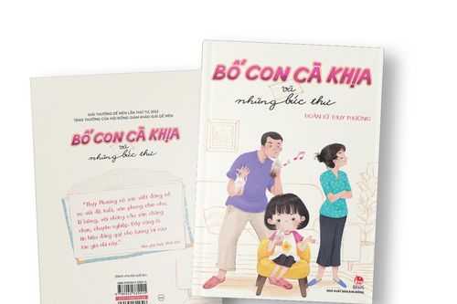 Ra mắt sách 'Bố con Cà Khịa và những bức thư' của tác giả 11 tuổi