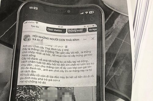 Lên mạng xúc phạm người bán cây, bị phạt 7,5 triệu đồng