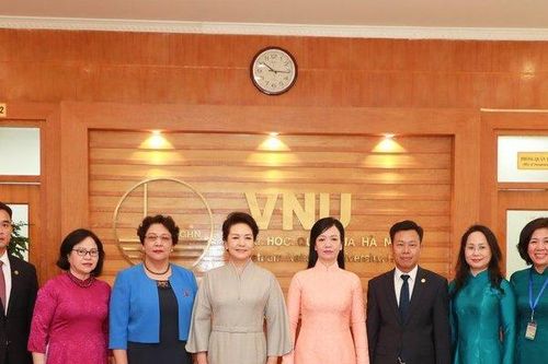 Phu nhân Tổng Bí thư, Chủ tịch nước Trung Quốc giao lưu với sinh viên