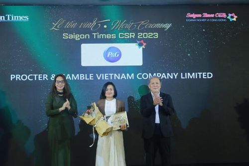 Tập đoàn P&G tiếp tục được vinh danh nhiều giải thưởng uy tín vì thành tích phát triển bền vững