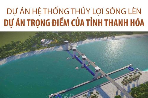 Dự án hệ thống thủy lợi sông Lèn: Dự án trọng điểm của tỉnh Thanh Hóa