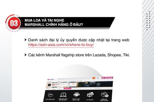Hàng giả bán tràn lan trên mạng xã hội, nhà phân phối Marshall chính hãng chỉ 5 cách nhận biết hàng thật