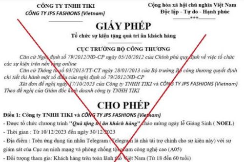Cảnh báo giả mạo Bộ Công Thương lừa đảo doanh nghiệp, người dân
