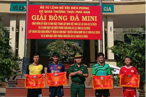Cơ quan Thường trực Bộ Tư lệnh BĐBP phía Nam: Sôi nổi các hoạt động thể dục, thể thao