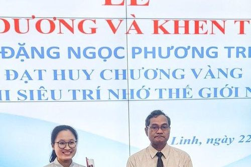 Chân dung nhà vô địch Siêu trí nhớ thế giới Đặng Ngọc Phương Trinh