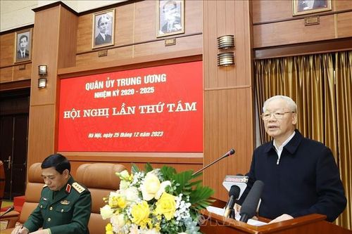 Tổng Bí thư Nguyễn Phú Trọng chủ trì Hội nghị Quân ủy Trung ương