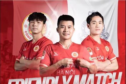 Công an Hà Nội FC tham dự trận đấu đặc biệt