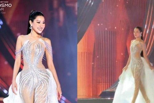 Tranh cãi chuyện thí sinh chọn jumpsuit xuyên thấu, lộ hết đường cong khi thi nhan sắc