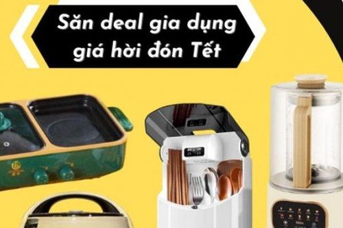 Săn loạt đồ gia dụng giảm sâu hết nấc trên Shopee trước thềm năm mới
