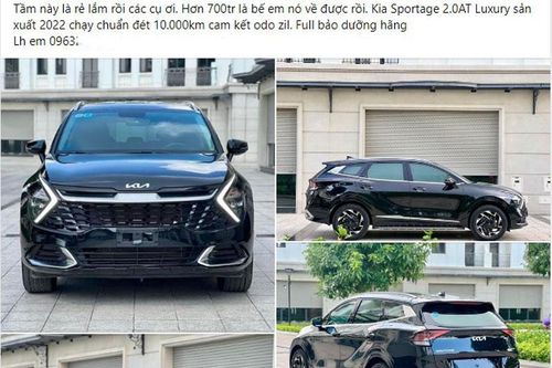 Kia Sportage lăn bánh 1 năm, chủ nhân rao 'bán lỗ' hơn 100 triệu đồng