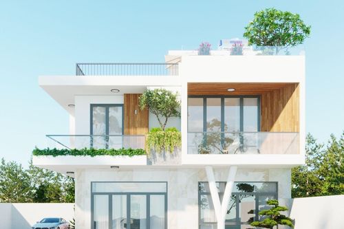 Đâu là mẫu nhà phố 2 tầng 9x20m có sân thượng đẹp nhất?