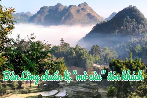 Bản Lồng chuẩn bị 'mở cửa' đón khách