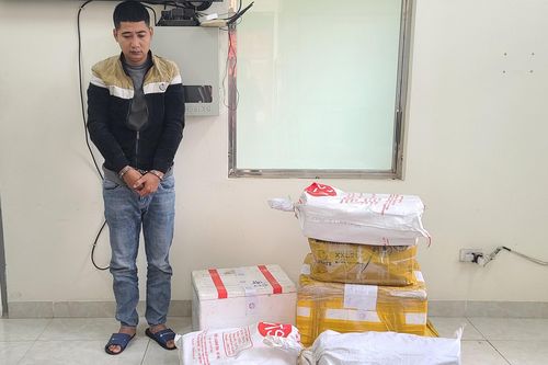 Khám xét trang trại nuôi cá, phát hiện gần 1 tạ pháo các loại