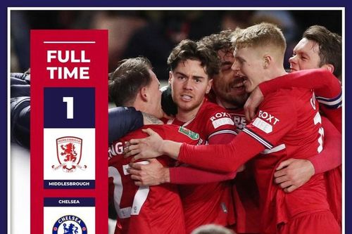 Bán kết cúp Liên đoàn Anh: Hình ảnh trận đấu Middlesbrough thắng quả cảm trước Chelsea