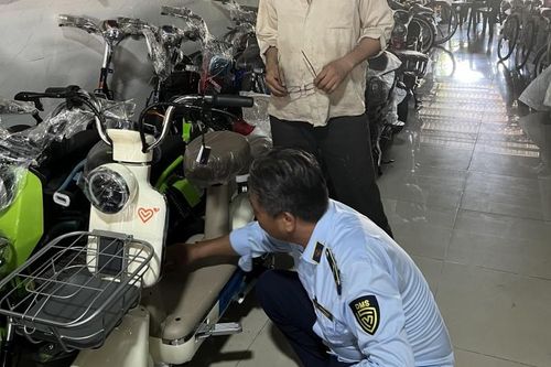 Bà Rịa - Vũng Tàu: Phạt 25 triệu đồng cửa hàng kinh doanh xe đạp điện