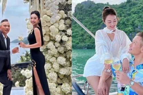 Jennifer Phạm ngày thường kín bưng, đi cạnh ông xã mới tự tin mặc gợi cảm