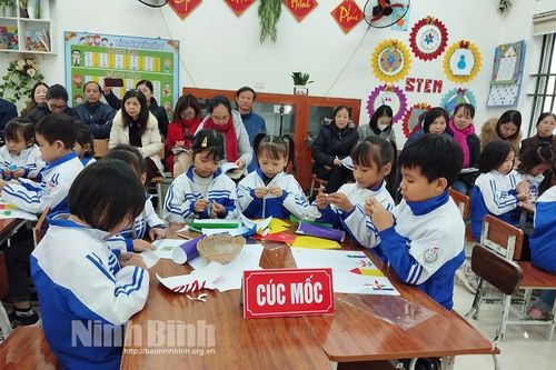 Yên Khánh: Đẩy mạnh giáo dục STEM trong trường học