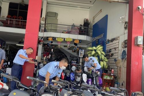 Bà Rịa – Vũng Tàu: Kinh doanh xe đạp điện không rõ nguồn gốc, một cửa hàng bị phạt 45 triệu đồng