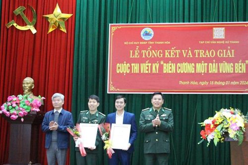 Tổng kết và trao giải cuộc thi viết ký 'Biên cương một dải vững bền'