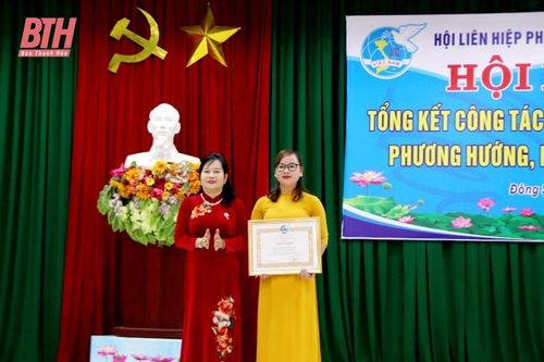 Hội LHPN huyện Đông Sơn phấn đấu góp phần xây dựng đạt huyện NTM kiểu mẫu