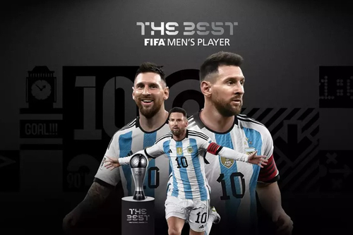 Messi là cầu thủ xuất sắc nhất FIFA năm 2023