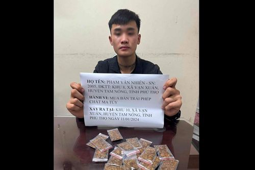 Nam thanh niên chuyên bán ma túy 'cỏ' cho học sinh