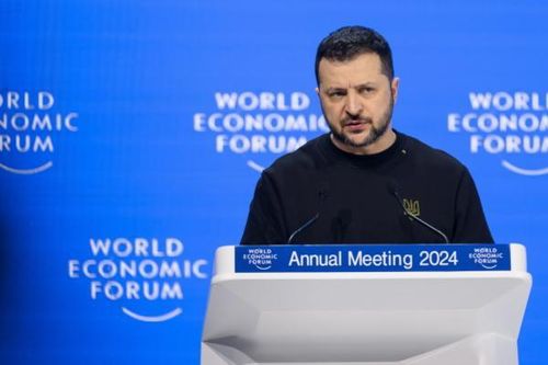Tổng thống Zelensky 'chiếm sóng' Davos, nhắc nhở về xung đột ở Ukraine