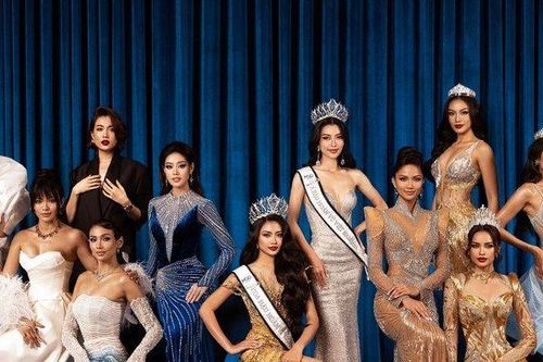 Dàn hoa á hậu đẹp hút hồn trong bộ ảnh kỷ niệm