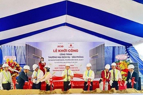 Công ty Cổ phần đầu tư Phát triển Sài Gòn Co.op khởi công dự án thương mại dịch vụ - văn phòng
