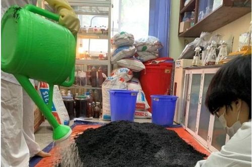 Xử lý ô nhiễm dầu bằng chế phẩm sinh học có nguồn gốc từ than trấu