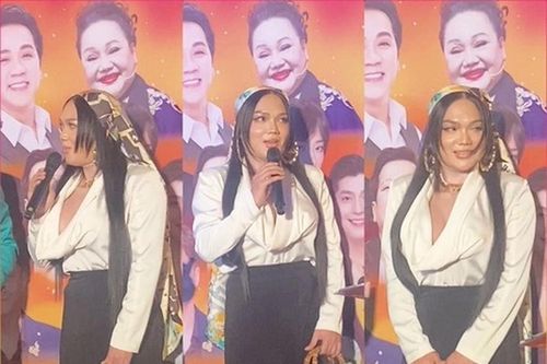 Cận cảnh nhan sắc của 'thánh livestream' Phạm Thoại khi đi dự sự kiện