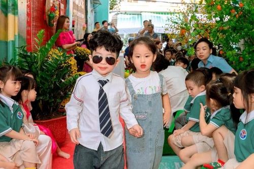 Trường Mầm non Lộc Thọ (TP. Nha Trang): Tổ chức chương trình 'Bé vui đón Tết 2024'