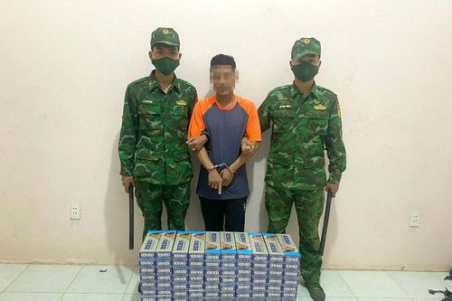 Trong đêm, Bộ đội Biên phòng An Giang bắt 2 vụ vận chuyển hàng lậu