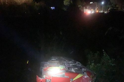 Kon Tum: Xe khách gặp nạn, 3 người bị thương
