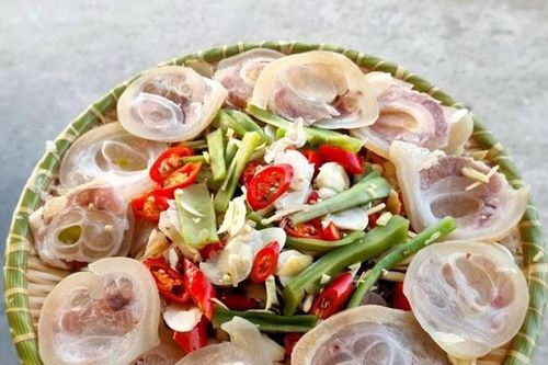 Vó bò ngâm rau tiến vua cho ngày Tết